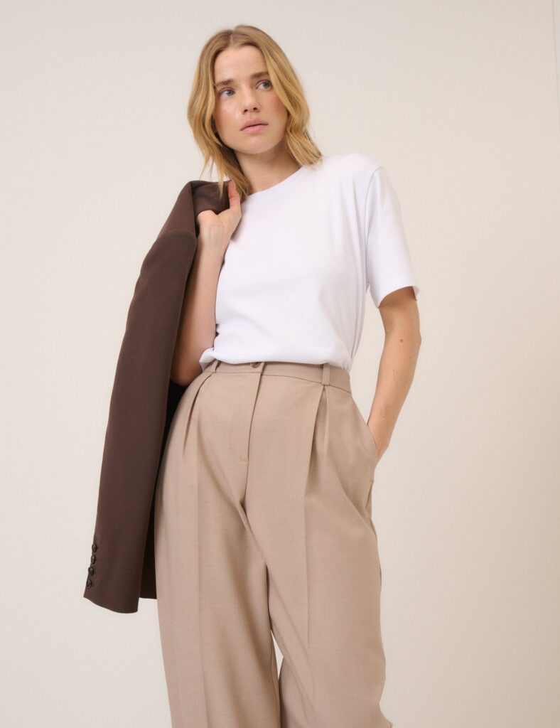 Relaxed White Boxy Fit Shirt