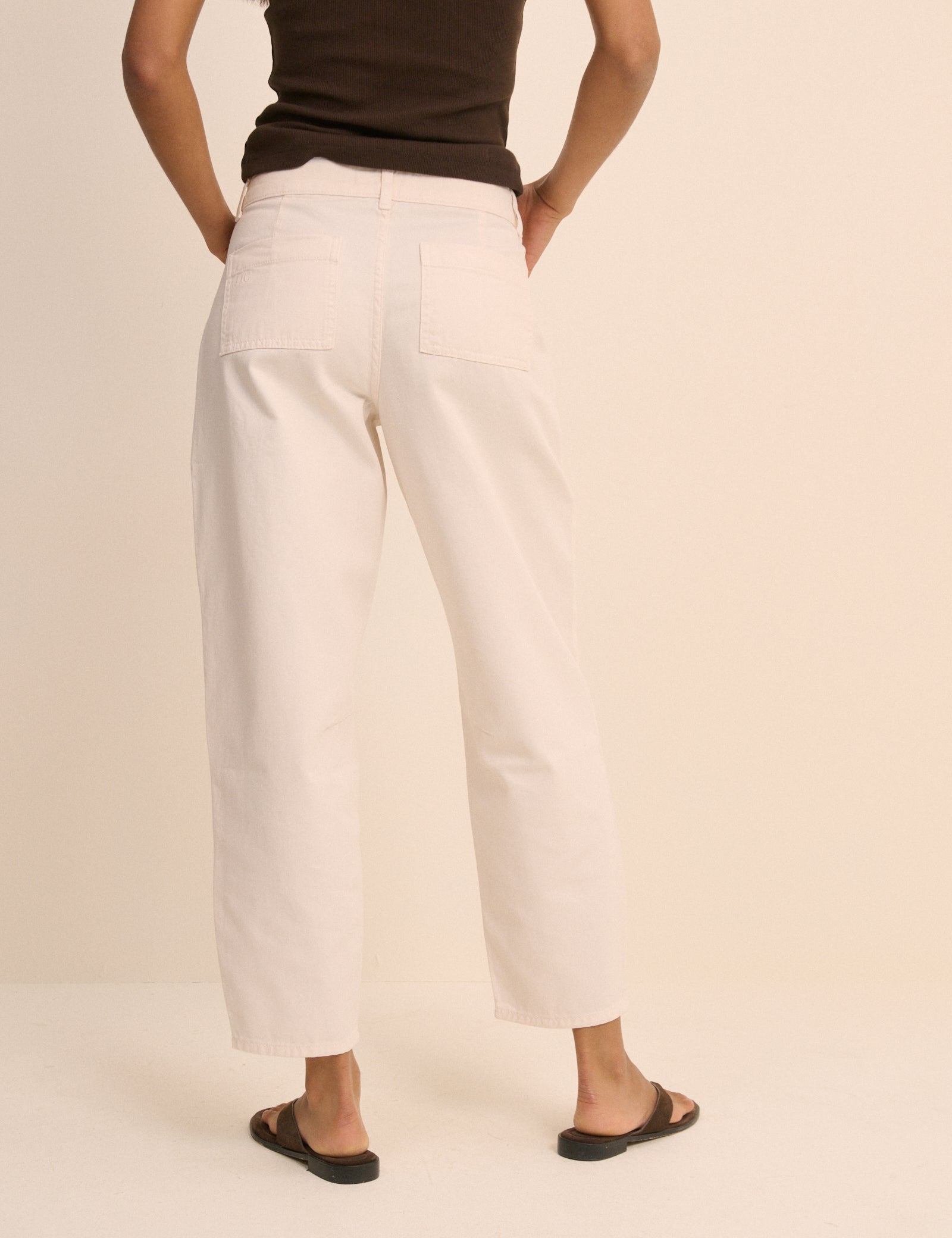Silver Relaxed Modern Refined Trousers - Image 5